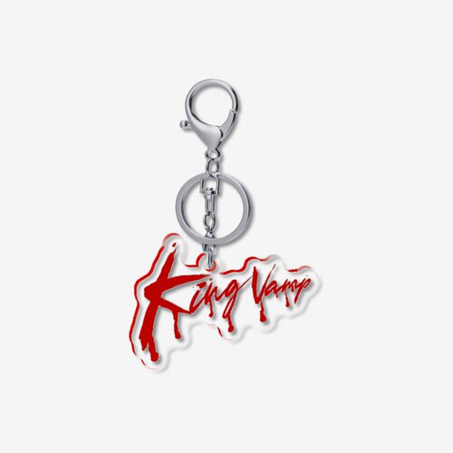 playboi carti king vamp 5cm透明钥匙扣龙虾扣