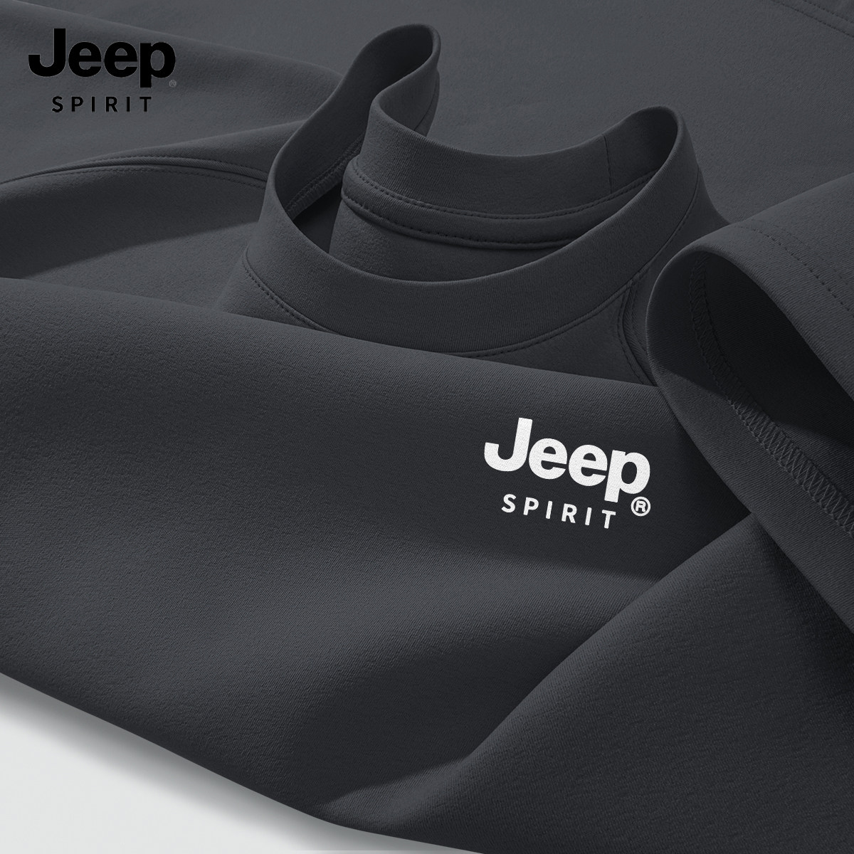 JEEP吉普男士短袖夏季健身休闲百搭男款上衣超好看速干运动t恤男