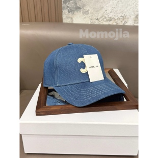 Momojia 巨好看！凯旋门牛仔刺绣棒球帽男女百搭防晒遮阳鸭舌帽