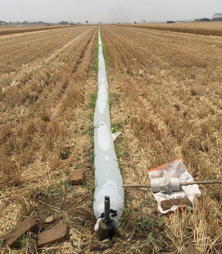 加厚一次性浇地水带农用懒汉水管新型灌溉神器水龙带管子增温包邮