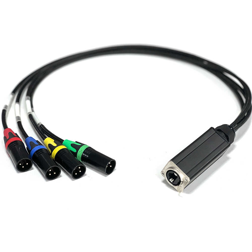 RJ45转4通网络信号延伸器金三湖