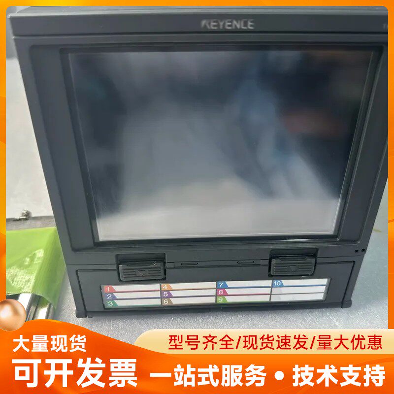 基恩士TR-W500触摸屏无纸记录器，原装拆机。功能完好，实