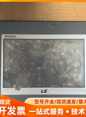 LS产电触摸屏，型号:XP3101C-T。通电开机屏幕正常显
