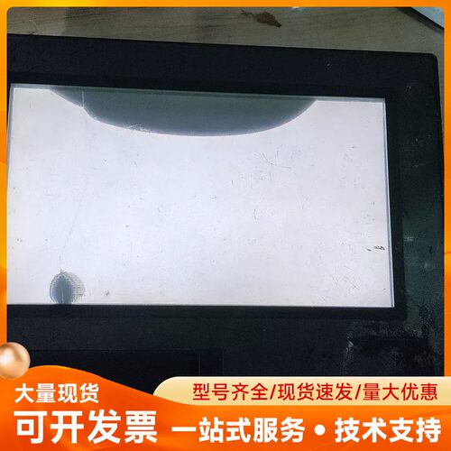 基恩士KEYENCE VT5-W07触摸屏 成色如图 屏幕碎