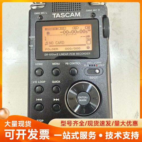 tascam天琴 dr100 mk2 录音笔，8 G内存卡，