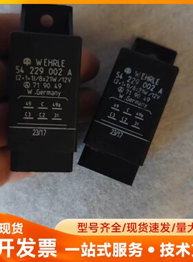 WEHRLE 54 229 002 A 继电器，实物拍摄，成