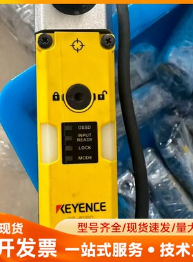 基恩士KEYENCE安全门锁GS-81PO，日本原产，黄色外