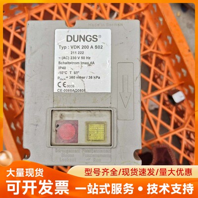 DUNGS冬斯燃气检漏仪，VDK 200 A S02。