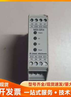 MSI-SR4 进口德国劳易测Leuzu安全继电器