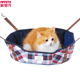 IVPETS爱蓓诗猫吊床挂窝猫秋千吊床猫吊床双层挂式 帐篷窝猫睡袋