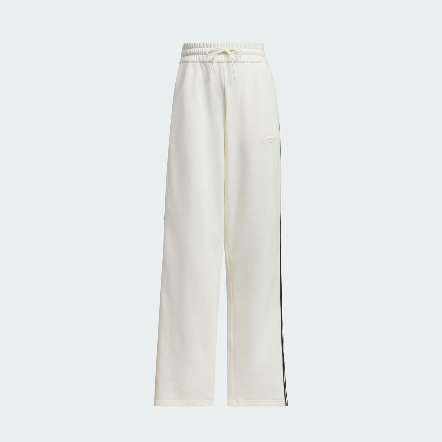 Adidas 时尚舒适复古运动条纹直筒长女款JN0763