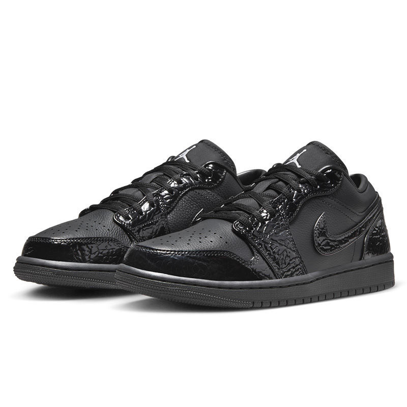 Jordan Air Jordan 1 漆皮皮革低帮复古篮球鞋女款 HJ7743-010