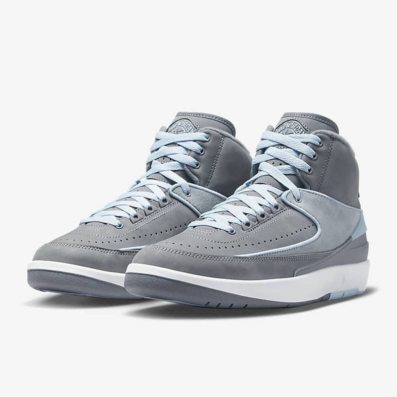 Jordan Air Jordan 2 防滑耐磨中帮复古篮球鞋女款FB8871-041