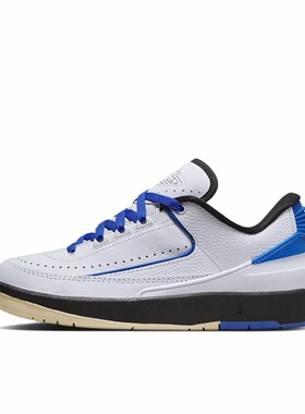 耐克Air Jordan 2 Low AJ2警灯白蓝红男女DX4401-164（nmc仓）