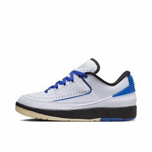 耐克Air Jordan 2 Low AJ2警灯白蓝红男女DX4401-164（nmc仓）
