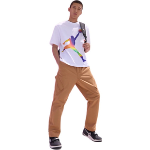 2024SS 乔丹 纯棉印花logo圆领短袖 T恤 100 Jordan HF6593 Brand