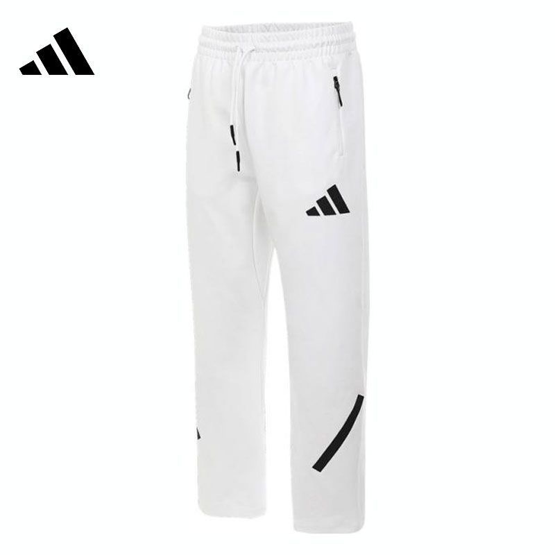 adidas Z.N.E. Barrel Pants 舒适百搭保暖直筒休闲裤女款 JJ4747