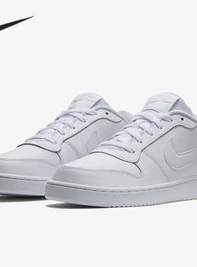 Nike Ebernon Low 防滑耐磨轻便低帮板鞋低帮男款AQ1775-100