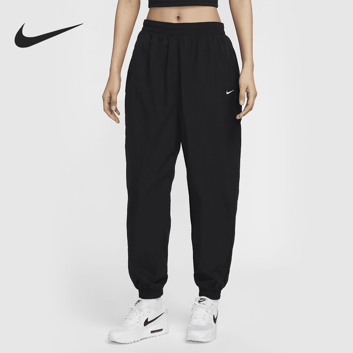 Nike Sportswear essence中腰舒适柔软休闲裤女款  FV7669-010