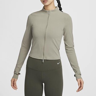 Nike Zenvy Dri-FIT速干全长拉链开襟长袖卫衣女款 FV7424-320