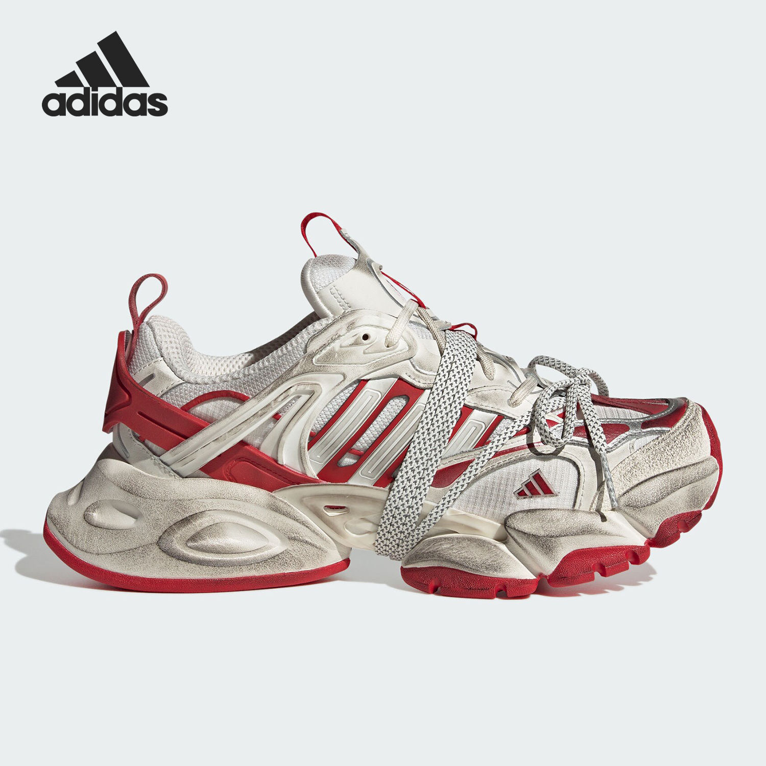 Adidas XLG RUNNER DELUXE舒适防滑耐磨低帮跑步鞋男女同款JS1590