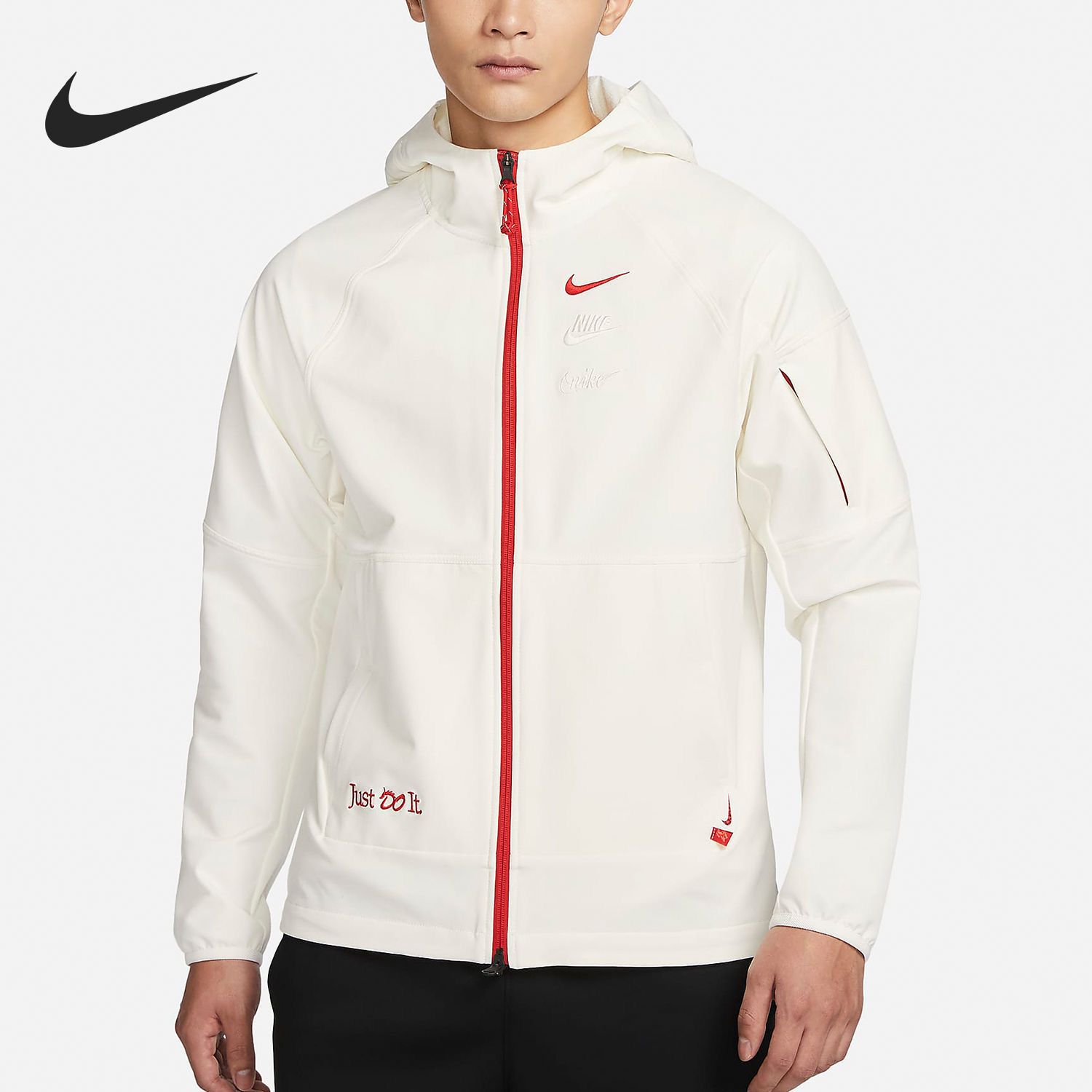 Nike 龙腾新年CNY系列 薄绒训练拉链夹克外套男款 HF1107-133