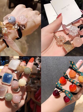 韩版发绳时尚风学生橡皮筋网红