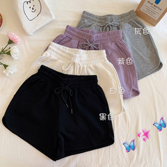 Sports shorts women's summer thin and versatile wear high waist loose casual pants