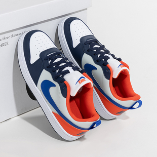 女鞋 运动鞋 2025秋季 撞色休闲鞋 DV5456 新款 Nike耐克大童COURT板鞋