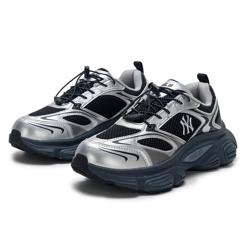 MLB官方NY厚底休闲鞋童鞋2025秋季新款经典老爹鞋运动鞋7ASHJB65N