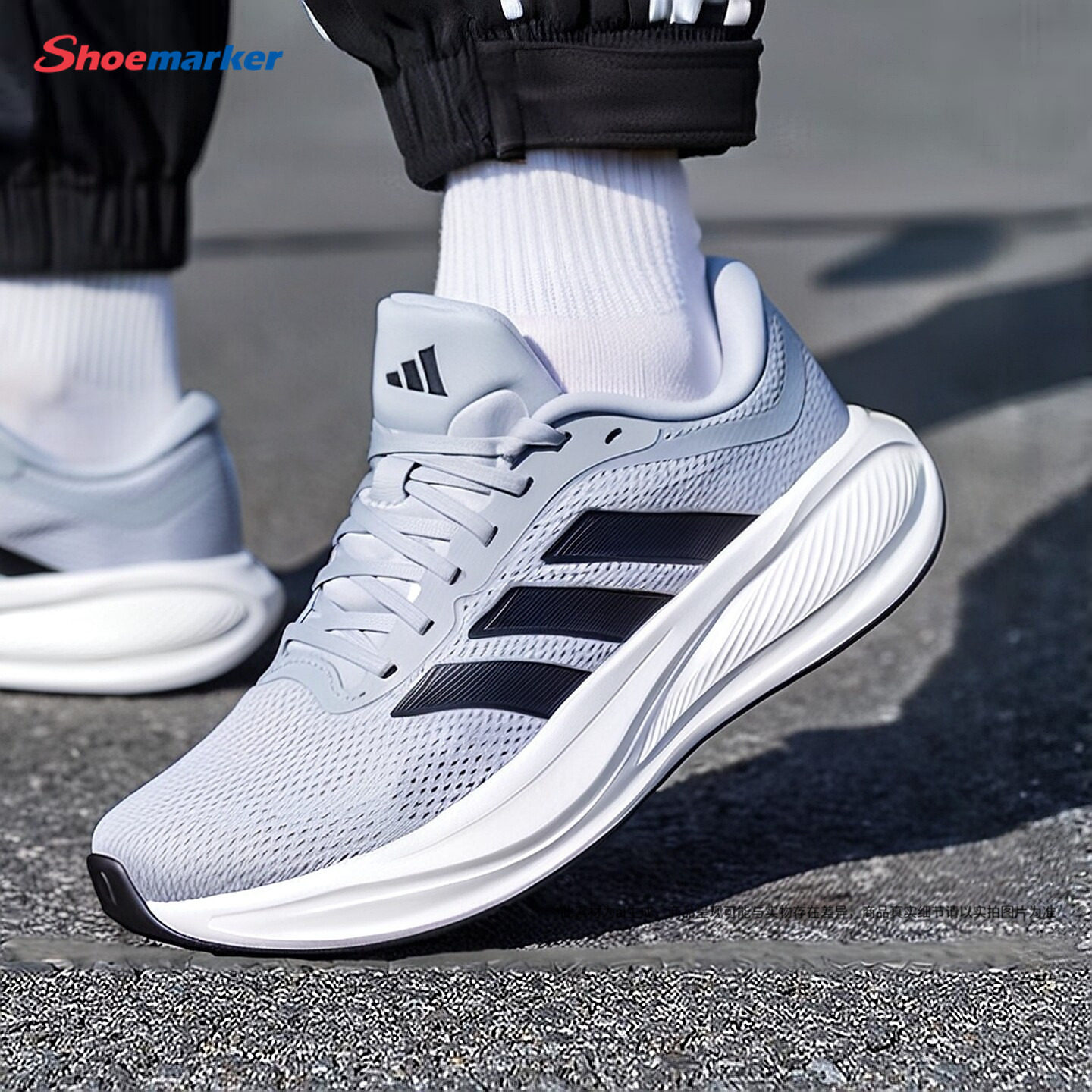 Adidas阿迪达斯官方正品男女鞋2026夏季新款运动鞋缓震休闲跑步鞋图片