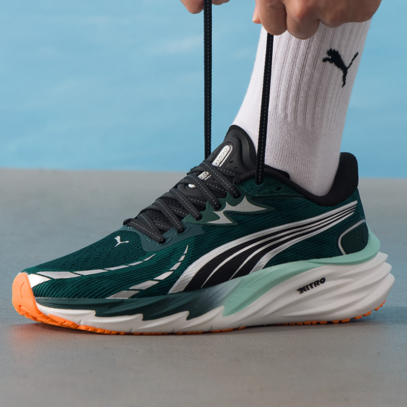 PUMA彪马彪速4男鞋2025秋季新款跑步鞋网面低帮竞速运动鞋311140