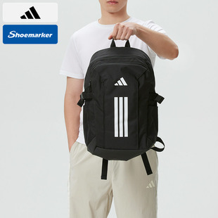 阿迪达斯官网男包女包2026春季新款运动包初中学生书包双肩背包