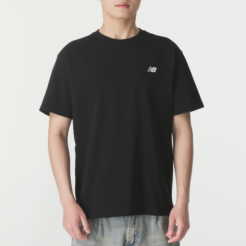 New balance NB男士短袖男装2025夏季新款宽松运动服休闲T恤上衣