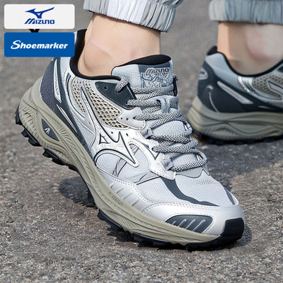 MIZUNO美津浓正品男女鞋2025冬新款RACER ADV休闲缓震回弹跑步鞋