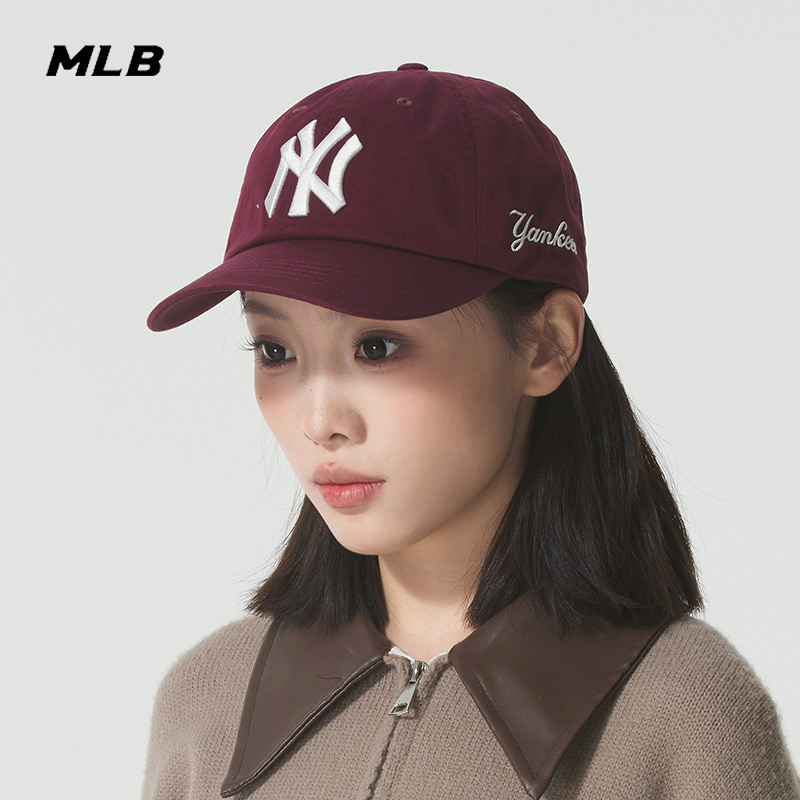 MLB官方NY男女鸭舌帽2025秋季新款运动帽遮阳旅行棒球帽3ACPB245N