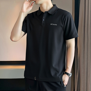 新款 哥伦比亚官方户外短袖 夏季 POLO衫 运动服透气T恤AX0126010 男装