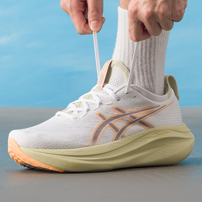 Asics亚瑟士GEL-NIMBUS 27跑步鞋男鞋2025冬季新款运动鞋1011B958