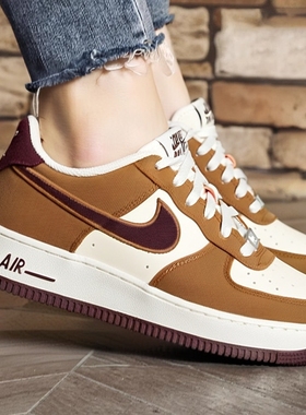 耐克女鞋官方正品2025新款运动鞋空军一号透气轻便休闲鞋FN4731