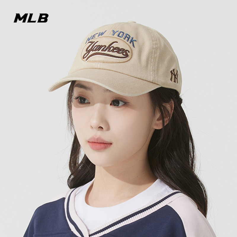 MLB美职棒男女帽子2025新款学院风鸭舌帽户外运动帽棒球帽遮阳帽
