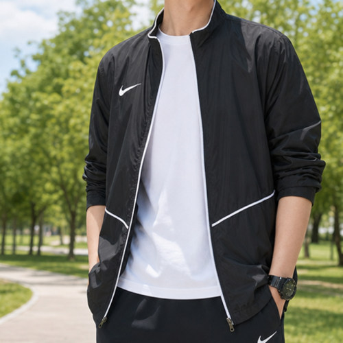 Nike耐克男装春秋新款立领夹克