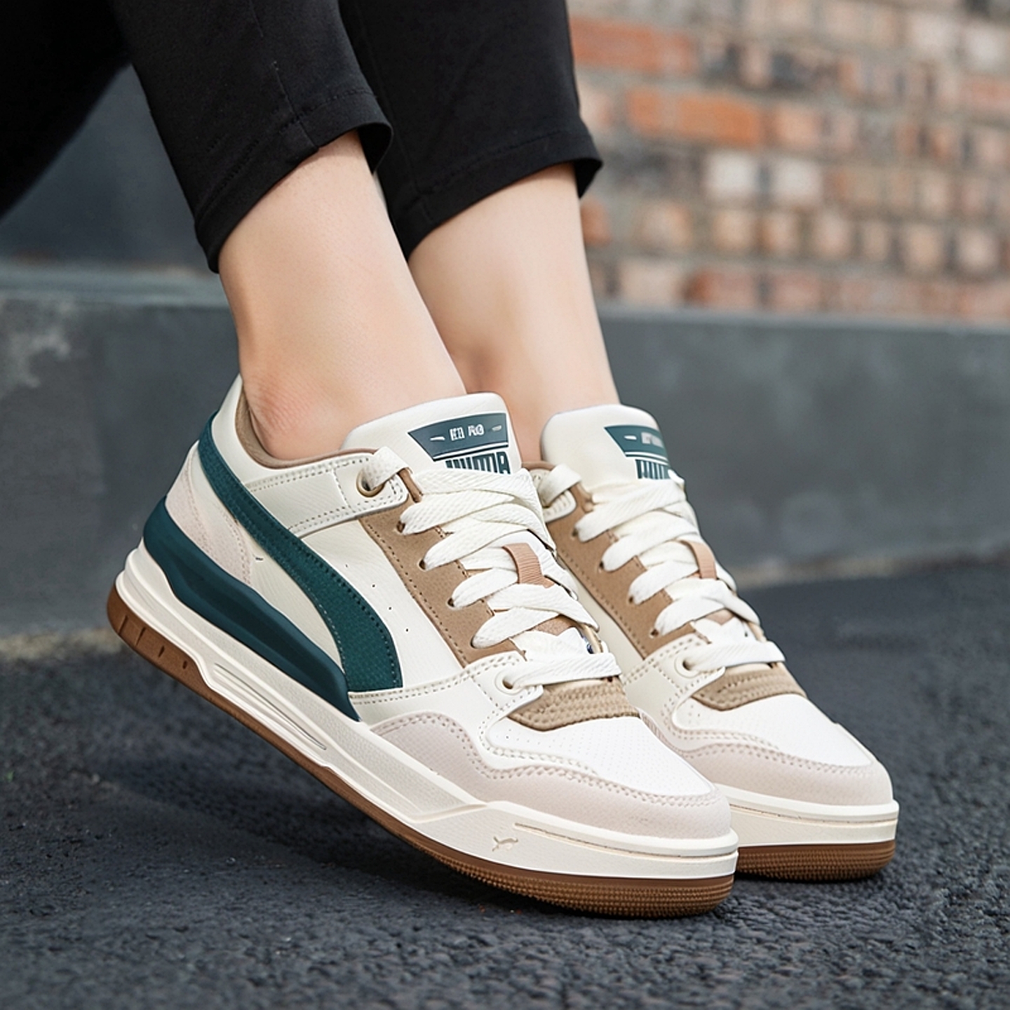 Puma彪马男鞋女鞋2025秋季新款低帮板鞋休闲鞋运动鞋面包鞋400214