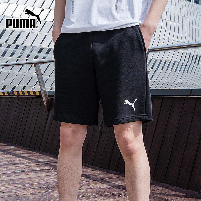 PUMA 푸마 스포츠 정장 남성 2024 겨울 신작 라운드 넥 캐주얼 티셔츠 반팔 반바지 통기성 투피스 세트