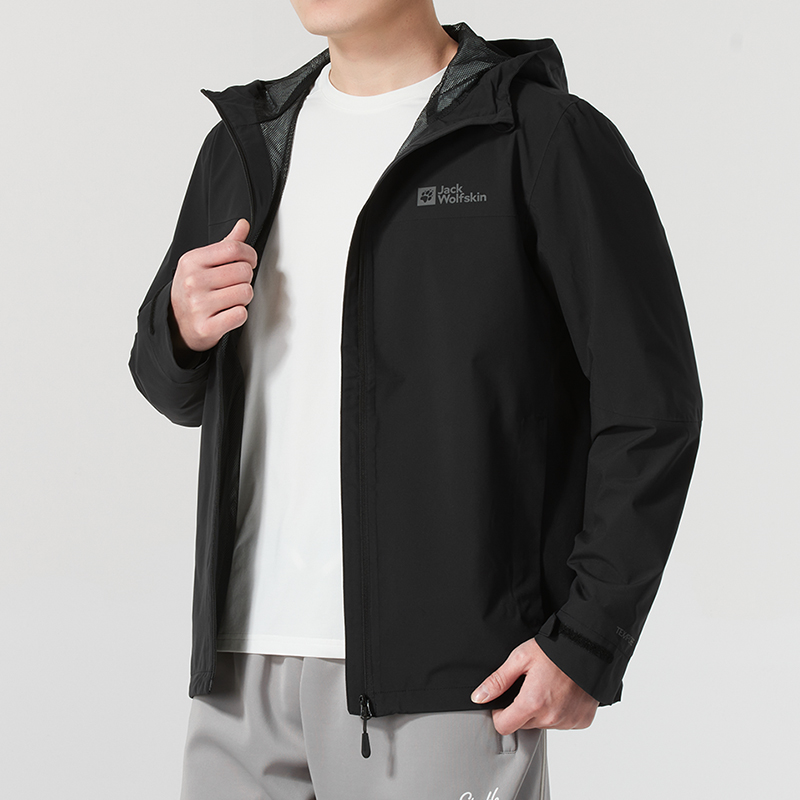 JackWolfskin狼爪冲锋衣男装2025新款户外运动服徒步
