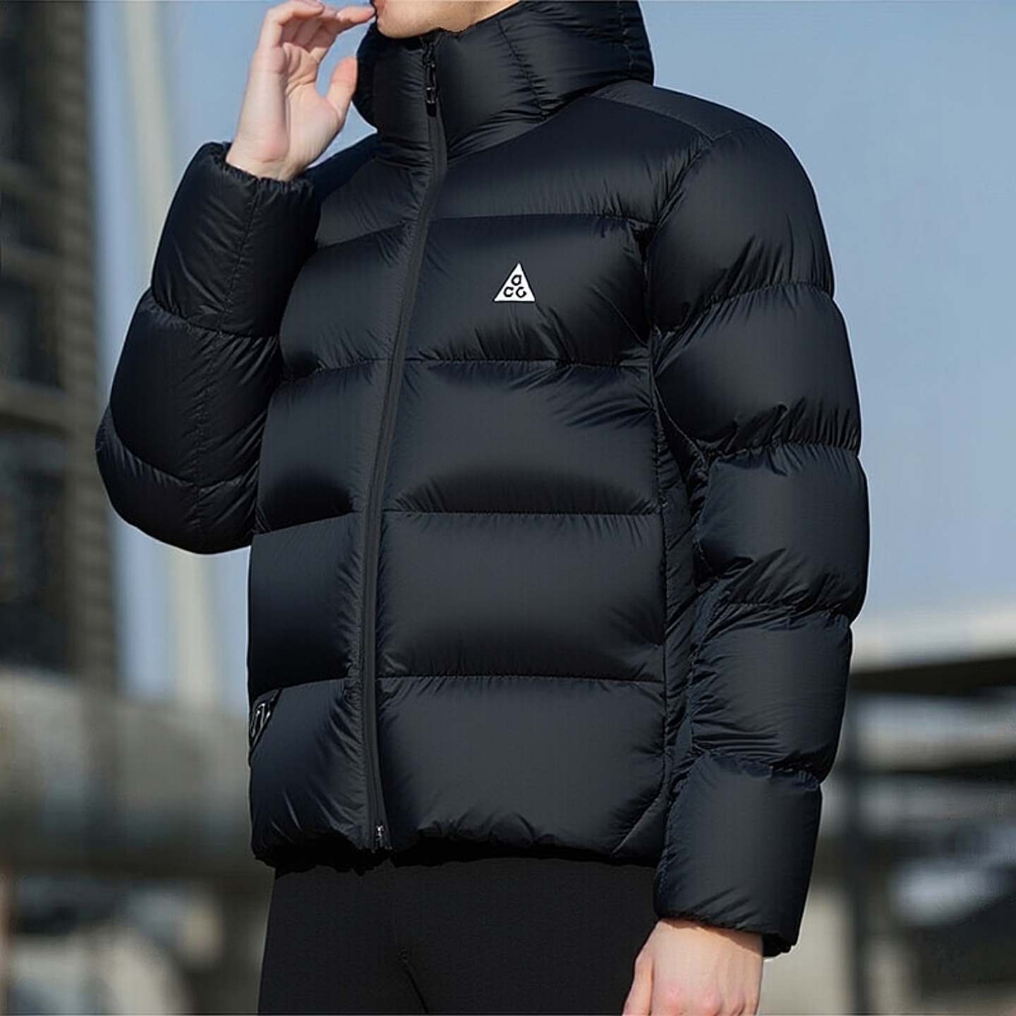 耐克男冬季新款户外保暖运动棉衣