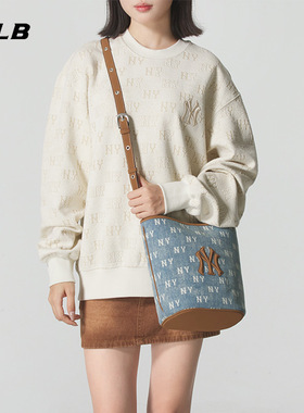 MLB官方男包女包2025冬季新款单肩背包休闲拎包斜挎包3ABMMV65N