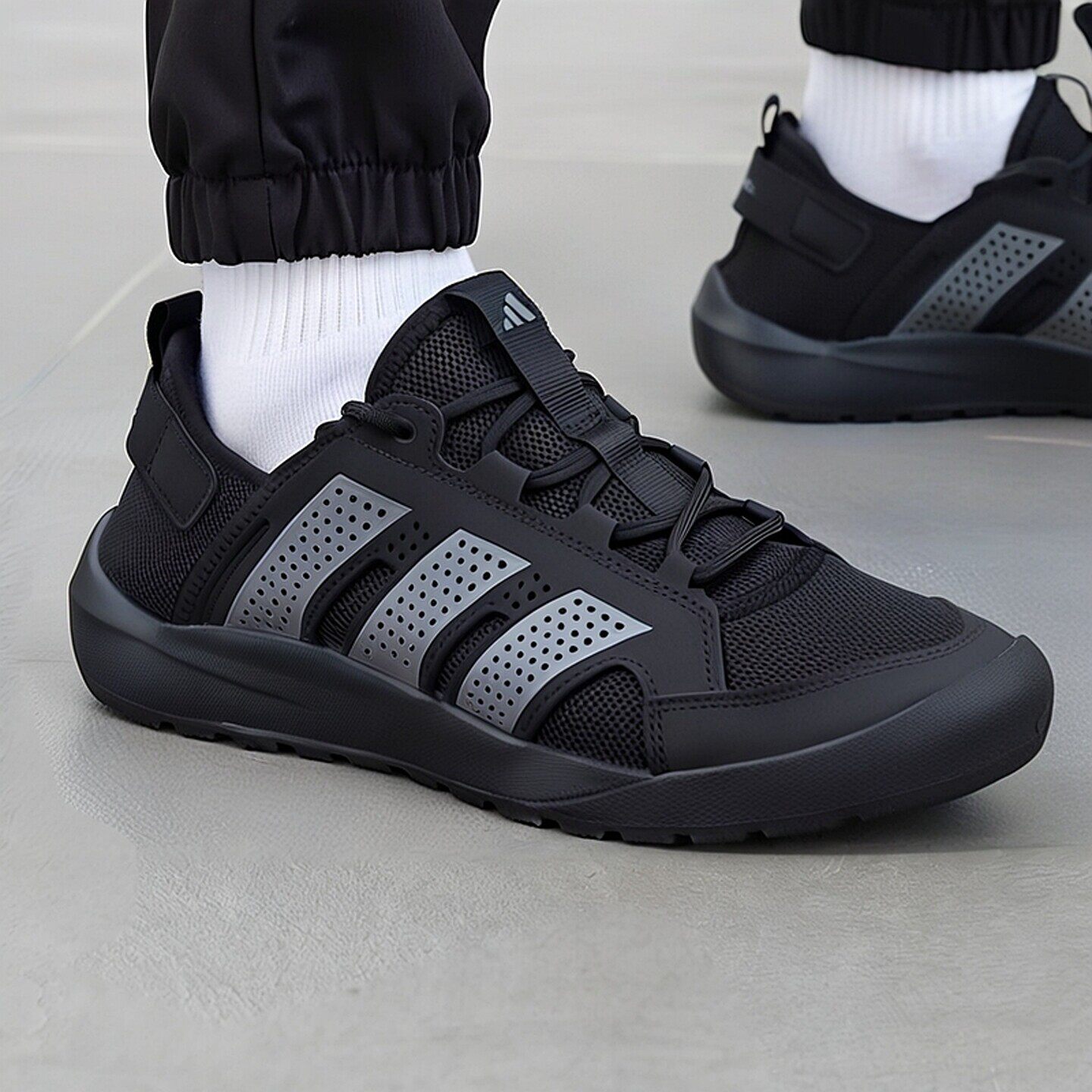 Adidas阿迪达斯官方正品运动鞋男鞋2026夏季新款休闲鞋轻便