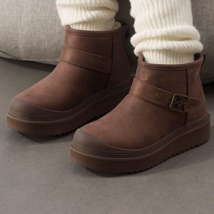 雪地靴2505秋冬保暖女士休闲冬靴 女鞋 斯凯奇 Skechers