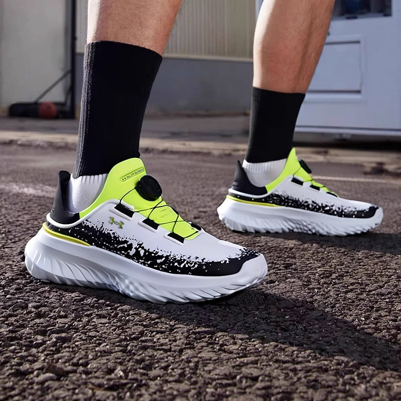 UA安德玛男鞋女鞋新款一脚穿运动鞋跑步健身训练鞋缓震透气休闲鞋