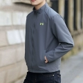 1376797-025~[Stand Collar] Water-Repellent Surface/Zipper Flap Pocket Pants/Slim Fit/Storm Technology